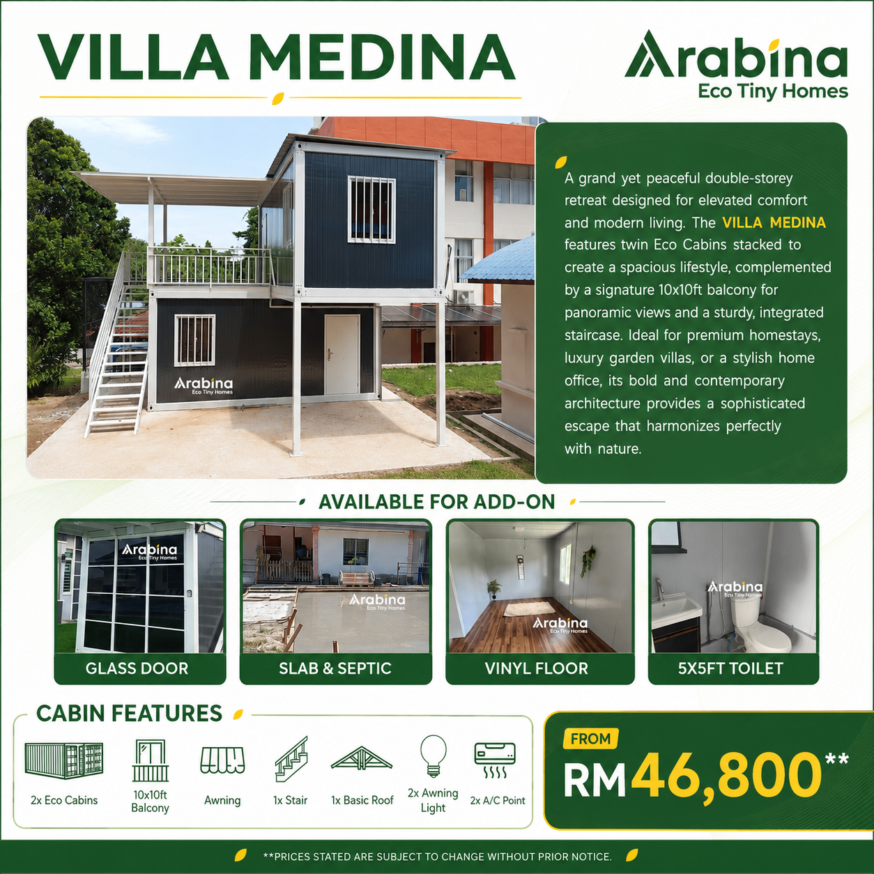 Reka bentuk Villa Medina